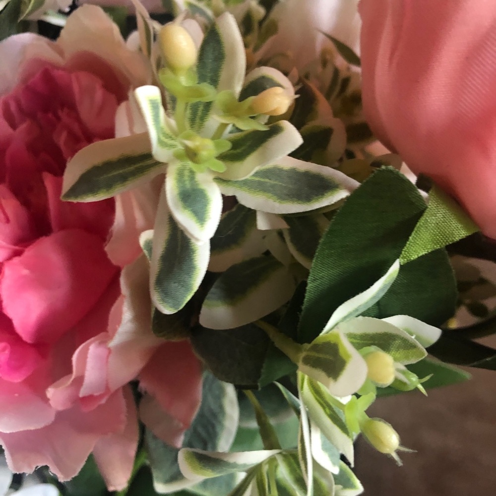 Silk Cabbage Roses - Picture 7 of 8